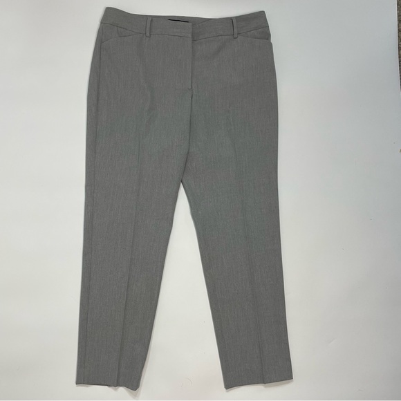 NWT New $109 Talbots Hampshire Ankle Grey Pants Size 12 - Picture 2 of 9
